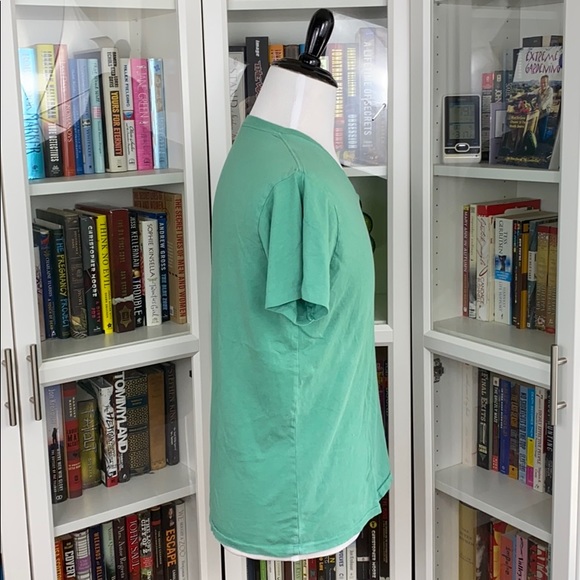 Men’s GAP Green V-Neck Short Sleeve Tee - Picture 3 of 7